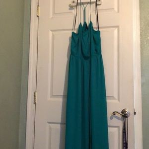 Maxi dress with slit